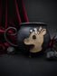 Deer Cauldron Mug - Black Cast Iron Look with Fawn
